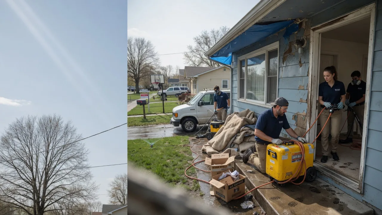 Basement Flood Cleanup in Naponee, NE near me